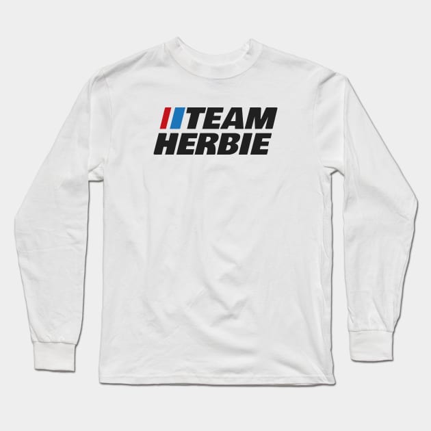 Team Herbie (Text Design) Long Sleeve T-Shirt by jepegdesign